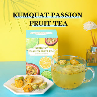 Kumquat Passion Fruit Tea,Real Fresh Fruit,Fragrance Delicious And Healthy,Independent Packing