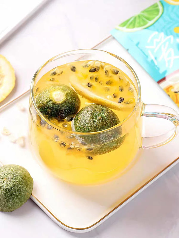 Kumquat Passion Fruit Tea,Real Fresh Fruit,Fragrance Delicious And Healthy,Independent Packing